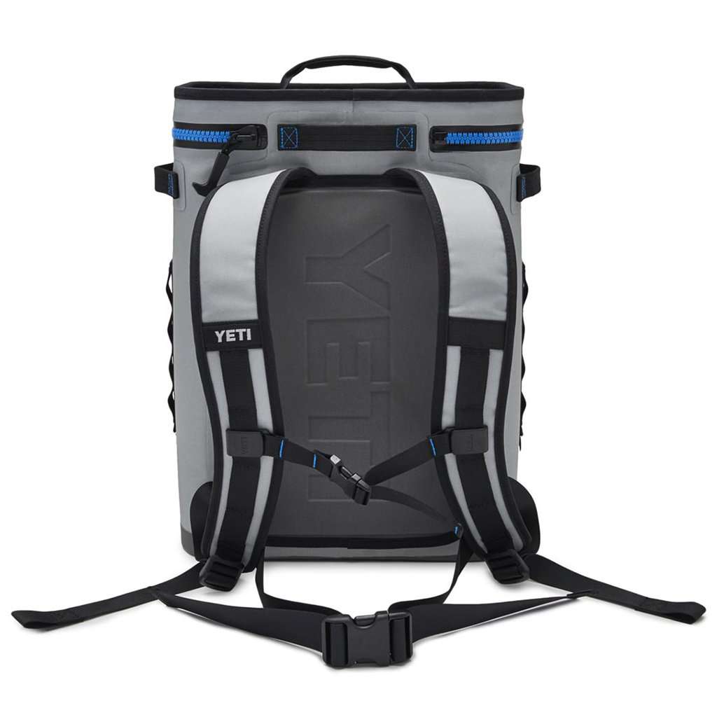 The Hopper BackFlip™ 24 in Fog Gray / Tahoe Blue by Yeti - Country Club Prep