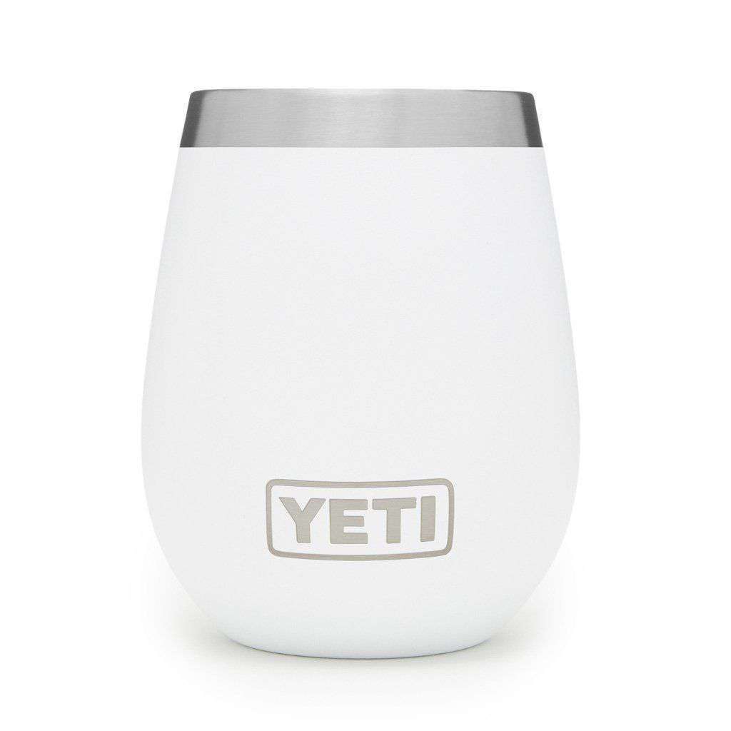 2 Pack Rambler 10oz Wine Tumbler in White by YETI - Country Club Prep