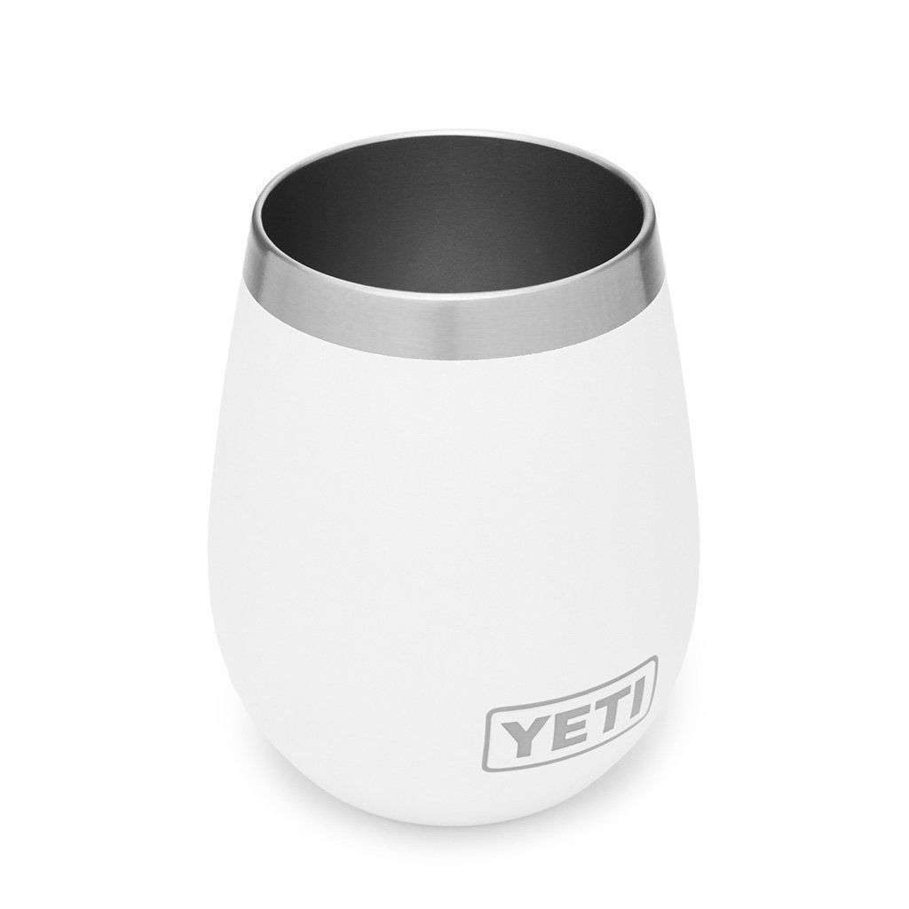 2 Pack Rambler 10oz Wine Tumbler in White by YETI - Country Club Prep