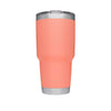 30 oz. DuraCoat  Rambler Tumbler in Coral with Magslider™ Lid by YETI - Country Club Prep