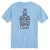 Bourbon Bottle T-Shirt in Ocean Channel by Southern Tide - Country Club Prep