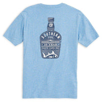 Bourbon Bottle T-Shirt in Ocean Channel by Southern Tide - Country Club Prep