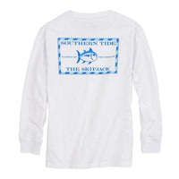 Kids Long Sleeve Original Skipjack T-Shirt by Southern Tide - Country Club Prep