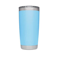 20 oz. DuraCoat Rambler Tumbler in Sky Blue with Magslider™ Lid by YETI - Country Club Prep