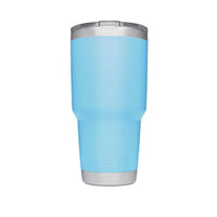 30 oz. DuraCoat  Rambler Tumbler in Sky Blue with Magslider™ Lid by YETI - Country Club Prep