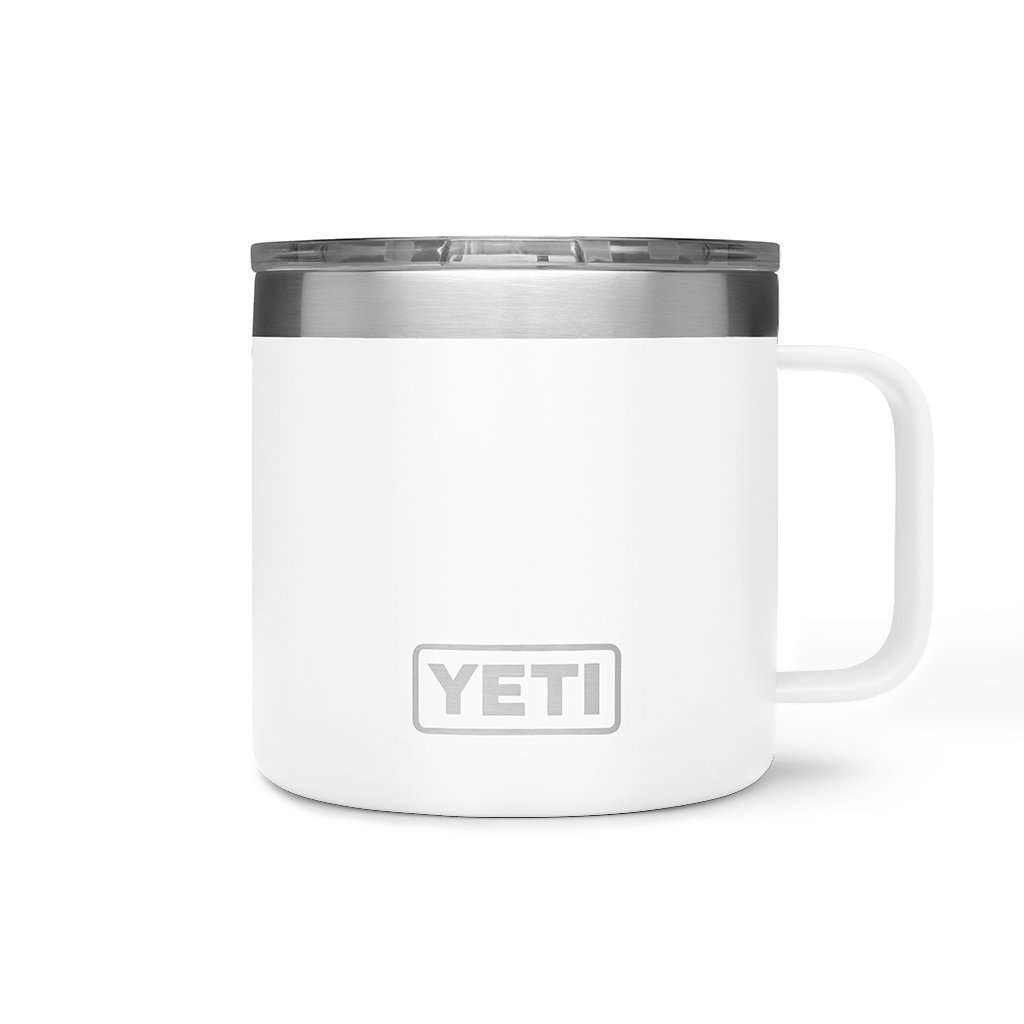 Rambler 14oz. Mug in White by YETI - Country Club Prep