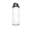 18 oz. Rambler Bottle in White by YETI - Country Club Prep