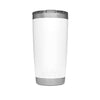 20 oz. DuraCoat Rambler Tumbler in White with Magslider™ Lid by YETI - Country Club Prep