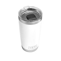 20 oz. DuraCoat Rambler Tumbler in White with Magslider™ Lid by YETI - Country Club Prep