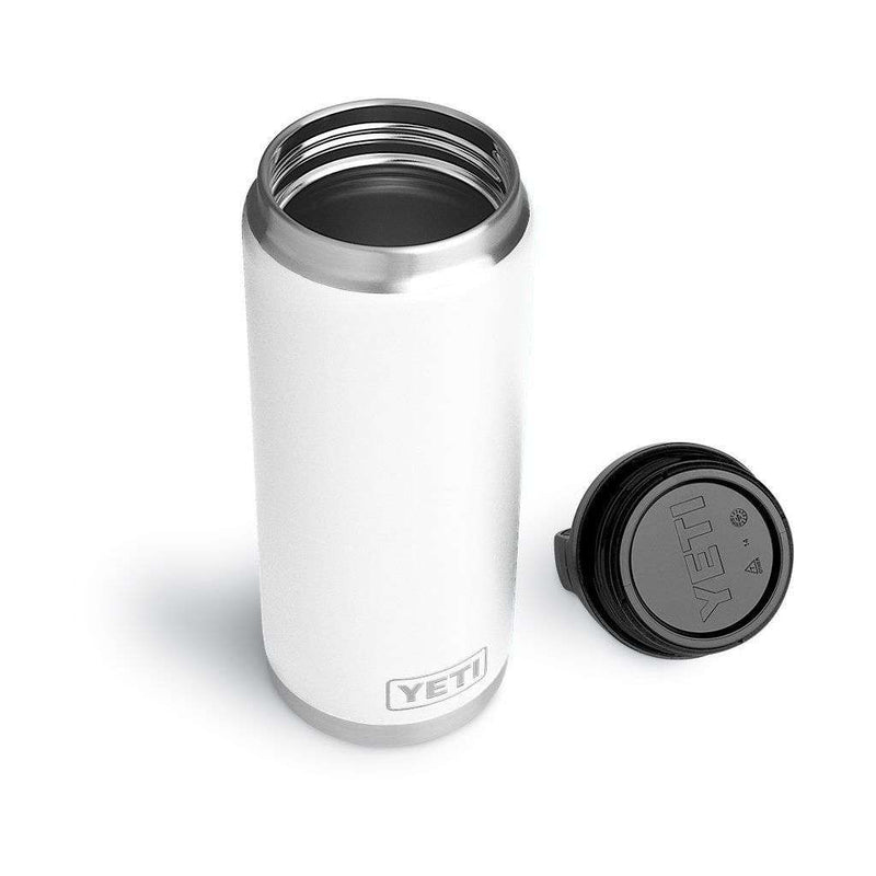 26 oz. Rambler Bottle in White by YETI - Country Club Prep