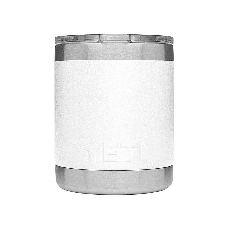 10 oz. Rambler Lowball in White by YETI - Country Club Prep