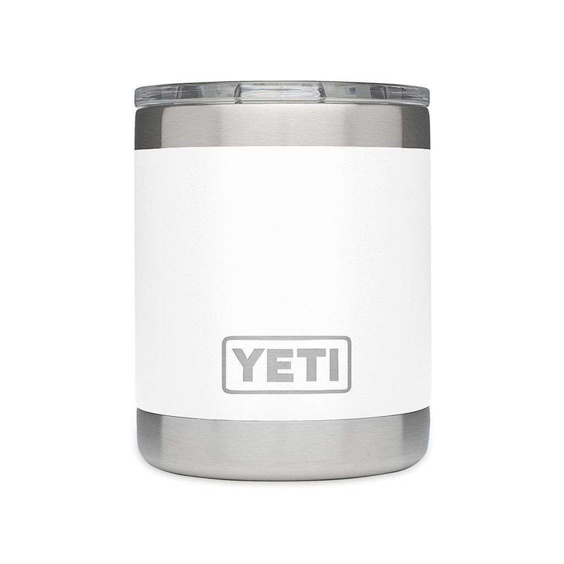 10 oz. Rambler Lowball in White by YETI - Country Club Prep