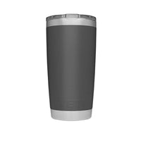 20 oz. DuraCoat Rambler Tumbler in Charcoal with Magslider™ Lid by YETI - Country Club Prep
