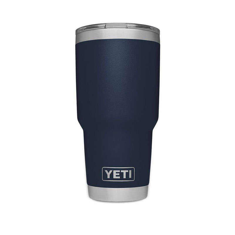 30 oz. DuraCoat Rambler Tumbler in Navy with Magslider™ Lid by YETI - Country Club Prep