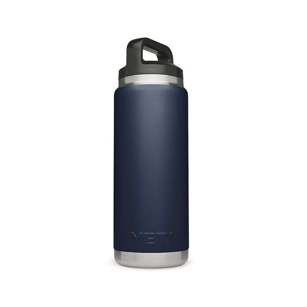 26 oz. Rambler Bottle in Navy by YETI - Country Club Prep