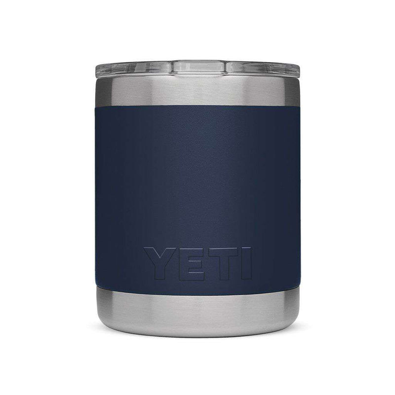 10 oz. Rambler Lowball in Navy by YETI - Country Club Prep