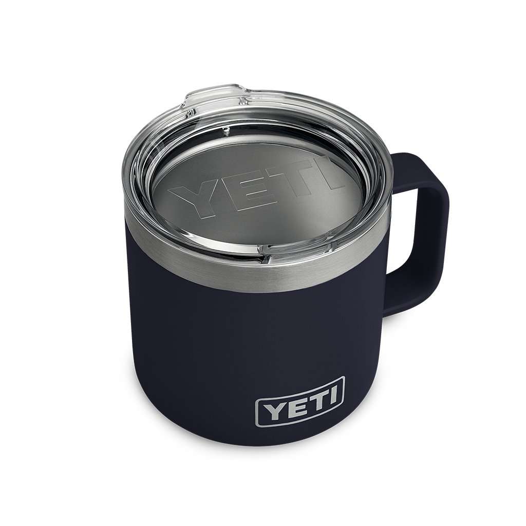 Rambler 14oz. Mug in Navy by YETI - Country Club Prep