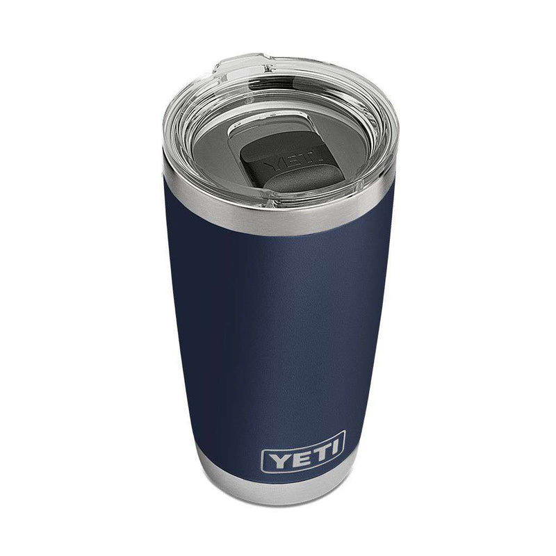 20 oz. DuraCoat Rambler Tumbler in Navy with Magslider™ Lid by YETI - Country Club Prep