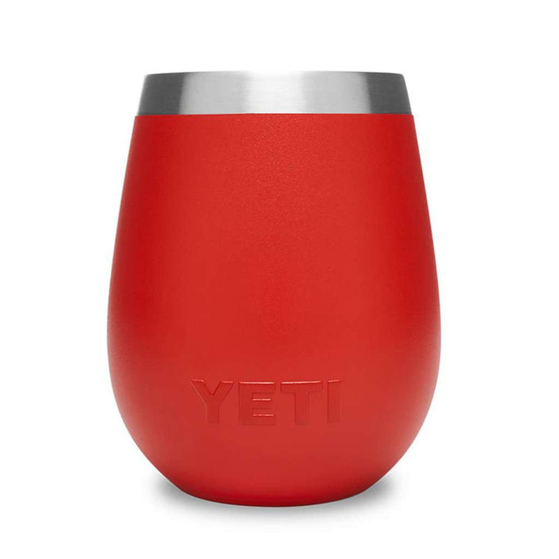 Harvest Red YETI® 10oz Wine Tumbler Rambler® - Authentic - Brand New