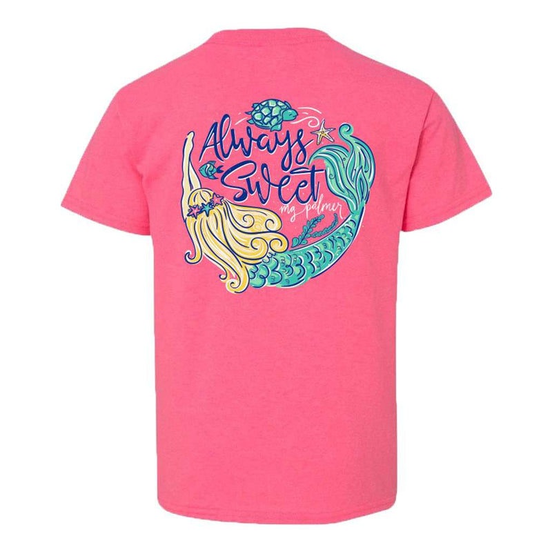 YOUTH Mermaid For Each Other Tee by MG Palmer - Country Club Prep