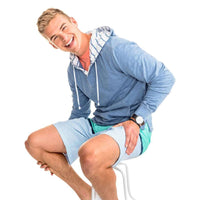 Ocean Course Hoodie in Squall Grey by Southern Tide - Country Club Prep