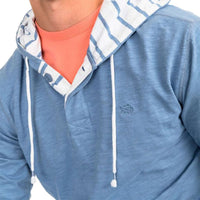 Ocean Course Hoodie in Squall Grey by Southern Tide - Country Club Prep