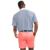 Carlisle Bay Stripe Performance Polo in Seven Seas Blue by Southern Tide - Country Club Prep