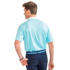 Carlisle Bay Stripe Performance Polo in Crystal Blue by Southern Tide - Country Club Prep