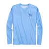 Original Skipjack Marlin Long Sleeve Performance T-Shirt in Ocean Channel by Southern Tide - Country Club Prep