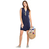 Jamie Slub Dress in Nautical Navy by Southern Tide - Country Club Prep