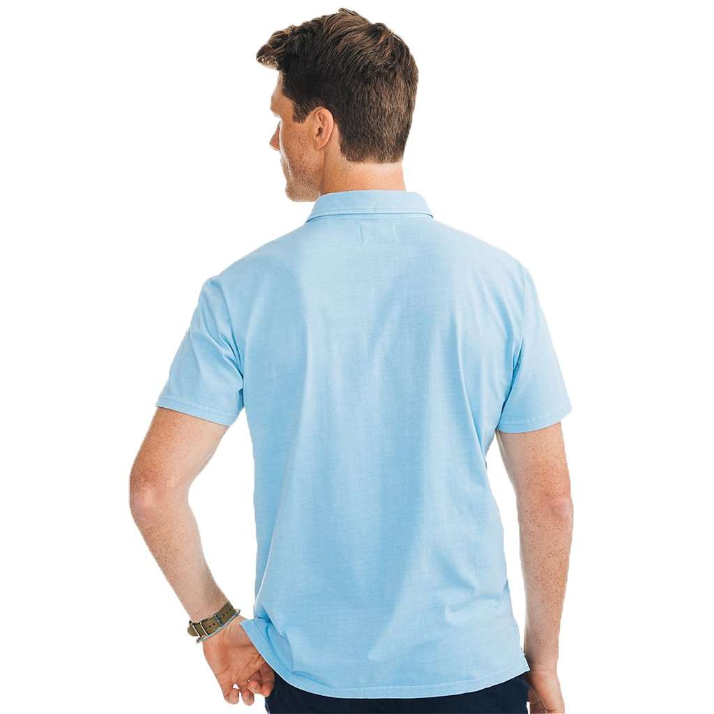 Island Road Jersey Polo in Sky Blue by Southern Tide - Country Club Prep