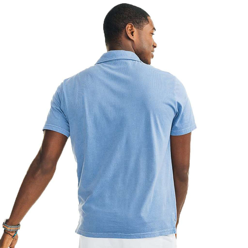 Island Road Jersey Polo in Squall Grey by Southern Tide - Country Club Prep