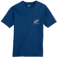 Hanging Out Tee in Blue Lake by Southern Tide - Country Club Prep