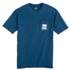 Beer, Ice & Good Times T-Shirt in Yacht Blue by Southern Tide - Country Club Prep