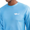 OCEARCH Long Sleeve Performance T-Shirt in Ocean Channel by Southern Tide - Country Club Prep