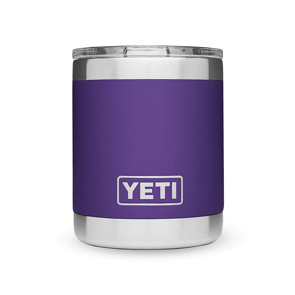 Yeti Rambler Lowball 10 Oz. Nordic Purple Stainless Steel