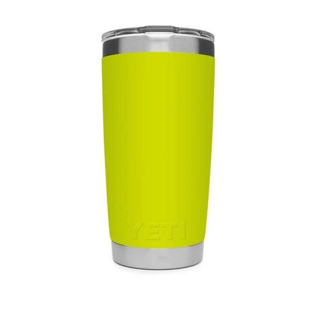 20 oz. Rambler Tumbler in Chartreuse with Magslider™ Lid by YETI - Country Club Prep