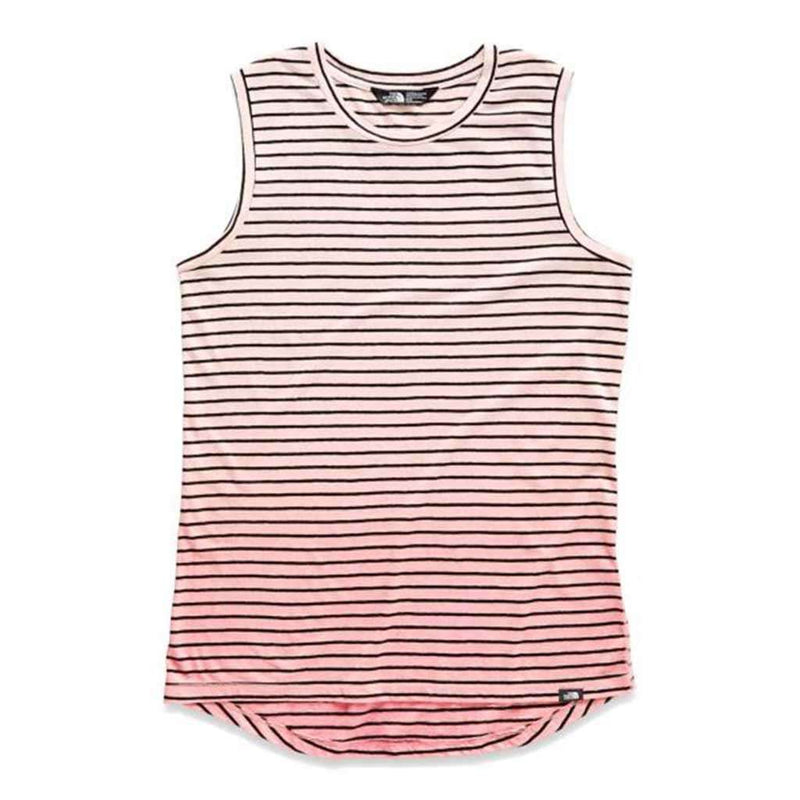 Women's Striped Dip Dye Tank Top by The North Face - Country Club Prep