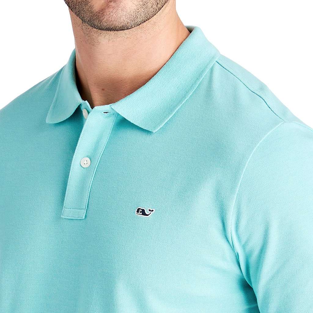 Cotton Pique Solid Polo by Vineyard Vines - Country Club Prep