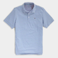Custom Heathered Winstead Sankaty Performance Polo by Vineyard Vines - Country Club Prep