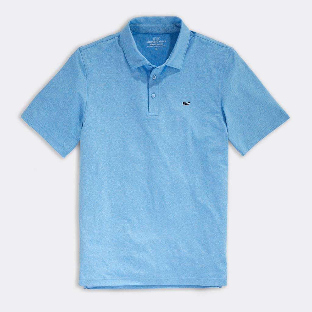 Custom Destin Stripe Sankaty Performance Polo by Vineyard Vines - Country Club Prep