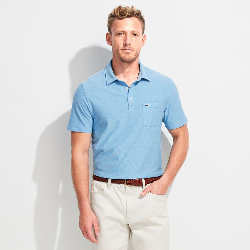 Custom Seawall Solid Edgartown Polo by Vineyard Vines - Country Club Prep