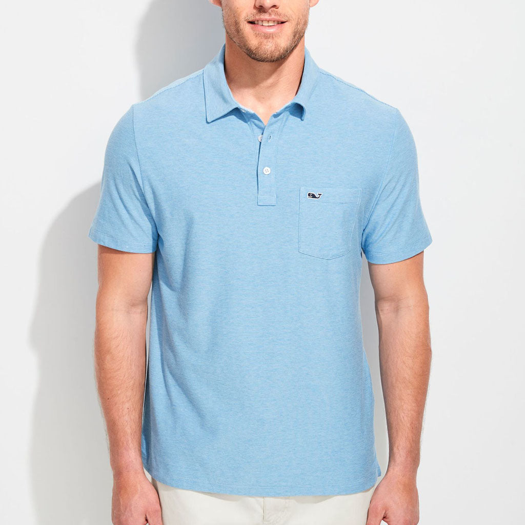 Custom Seawall Solid Edgartown Polo by Vineyard Vines - Country Club Prep