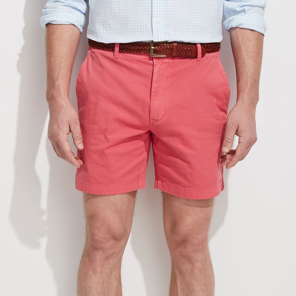 Short bateau, bermuda Homme - Sailing 100 rouge brique pour les clubs Short bateau, bermuda Homme - Sailing 100 rouge brique pour les clubs