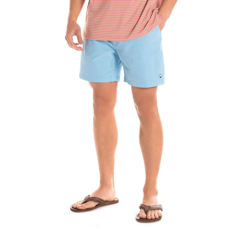 Nomad Shorts in Dusk Blue by The Southern Shirt Co. - Country Club Prep