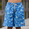 Boys' Anchors Dockside Swim Trunk by Southern Marsh - Country Club Prep