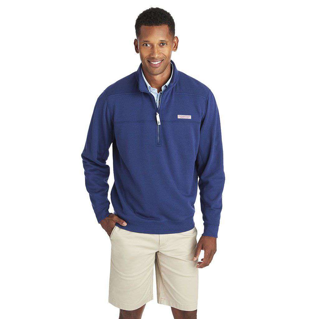 Collegiate Shep Shirt in Vineyard Navy by Vineyard Vines - Country Club Prep