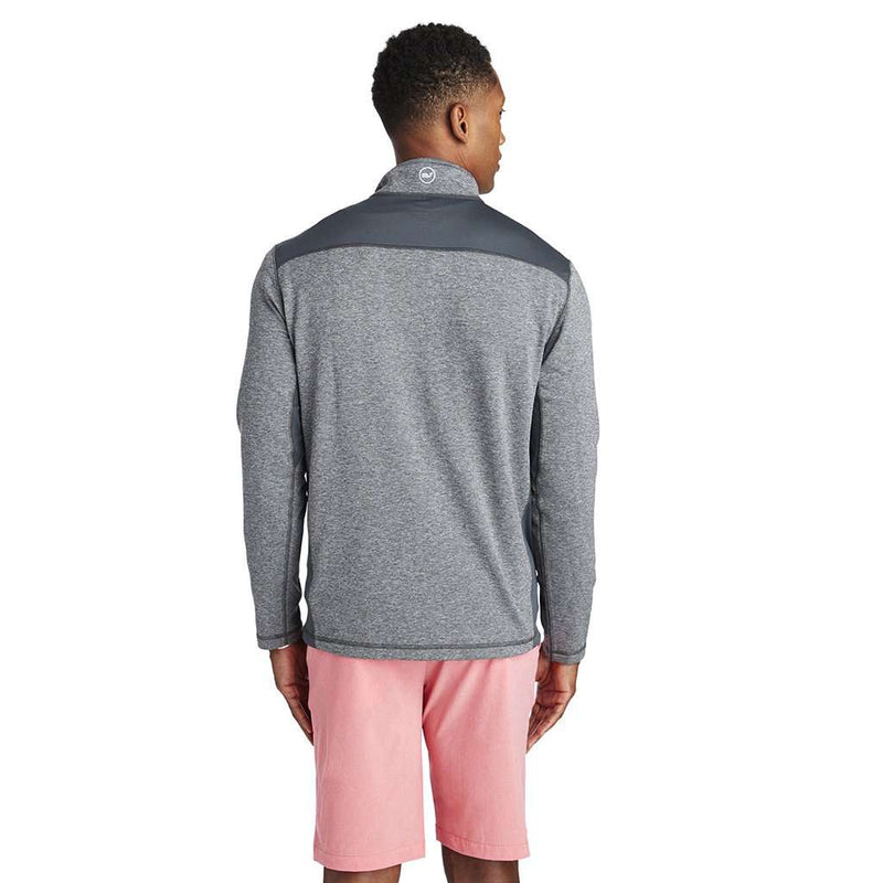 Performance Mesh Back Shep Shirt in Medium Heather Grey by Vineyard Vines - Country Club Prep