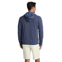 Full Zip Hoodie in Deep Bay by Vineyard Vines - Country Club Prep