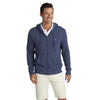 Full Zip Hoodie in Deep Bay by Vineyard Vines - Country Club Prep